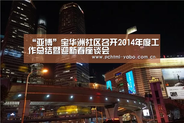 “亚博”宝华洲社区召开2014年度工作总结暨迎新春座谈会(图3) 亚博娱乐